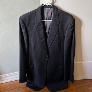 Paul Smith London Italian-made Pinstripe Suit Jacket